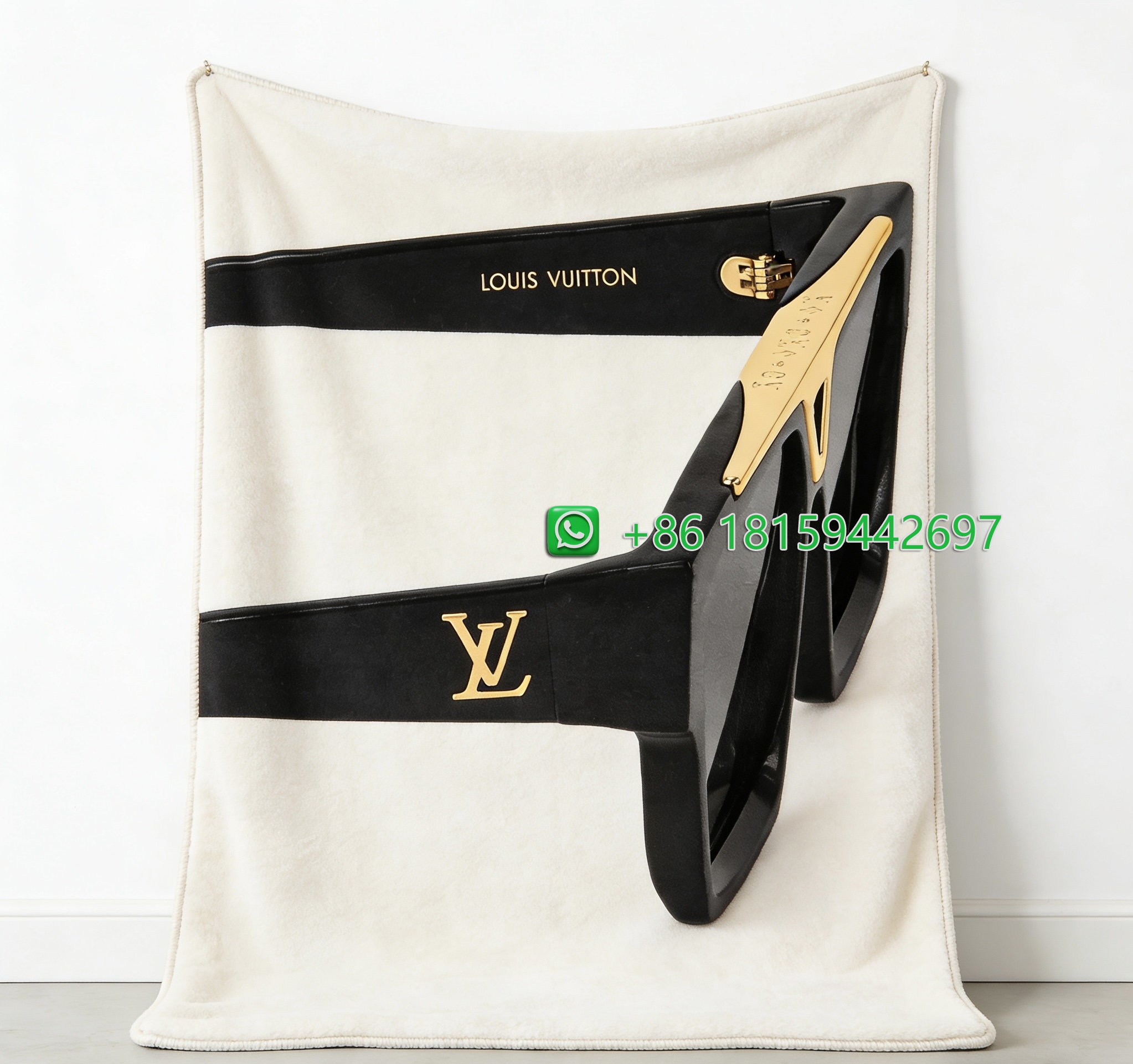 Louis Vuitton Throw Blankets